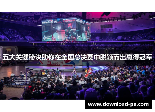 五大关键秘诀助你在全国总决赛中脱颖而出赢得冠军