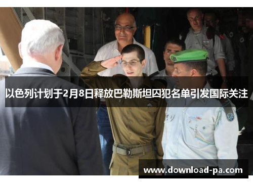 以色列计划于2月8日释放巴勒斯坦囚犯名单引发国际关注