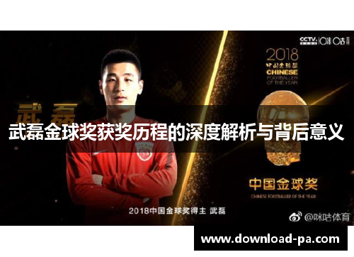 武磊金球奖获奖历程的深度解析与背后意义